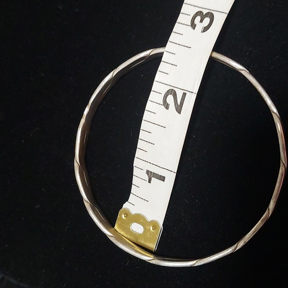 Vintage  925 Silver Mexico Bangle . Great Condition . - Picture 7 of 7